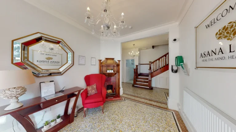 Asana Lodge Entrance