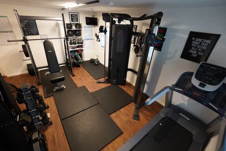 Gym at Asana Lodge