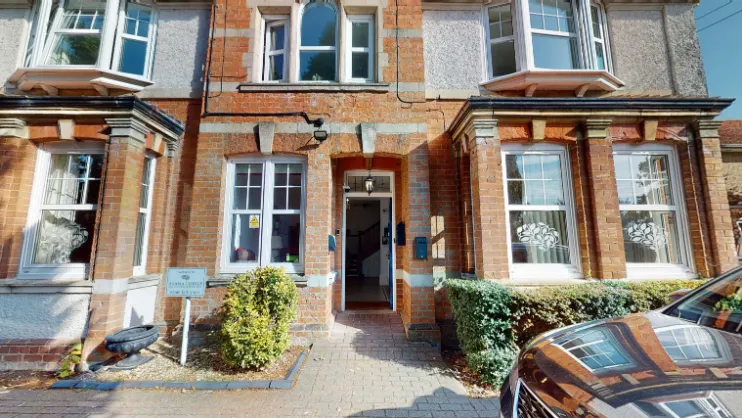 Asana Lodge Front Door